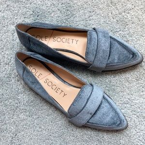 Sole society cloud blue edie flats 8